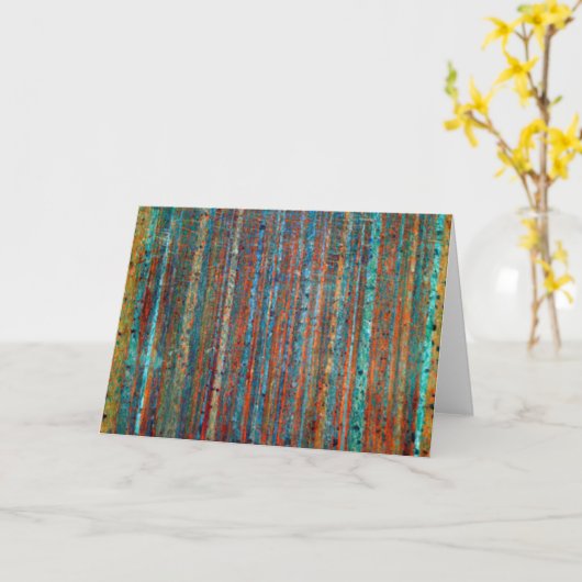 Tannenwald Gustav Klimt Kaart (Gele Bloem)