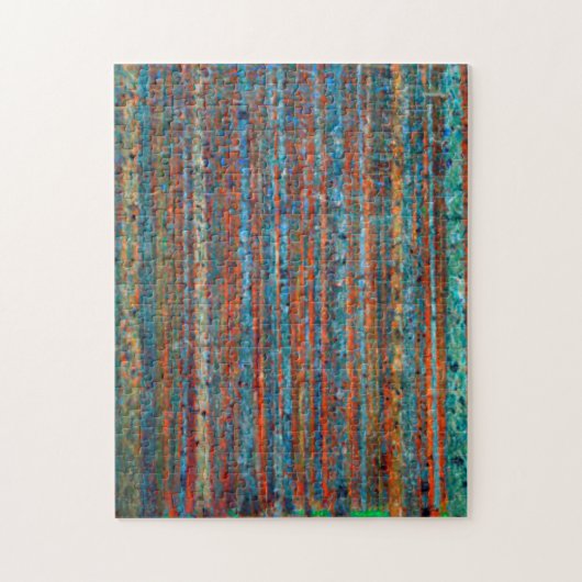 Tannenwald Gustav Klimt Legpuzzel (Verticaal)