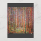 Tannenwald I van Gustav Klimt Briefkaart (Voorkant)