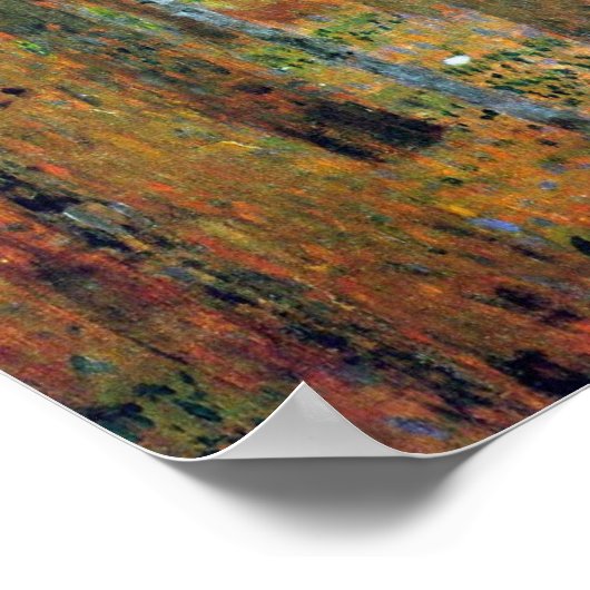 Tannenwald I van Gustav Klimt Poster (Hoek)