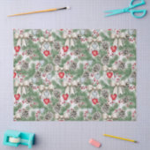 Tannenzapfen und Maschen Tissuepapier (Craft)