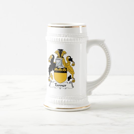 Tanner Family Crest Bierpul (Rechts)