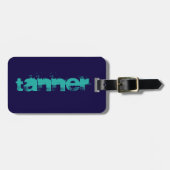 Tanner Name Tag voor Bagagelabel (Voorkant horizontaal)