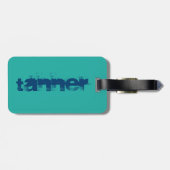 Tanner Name Tag voor Bagagelabel (Achterkant horizontaal)