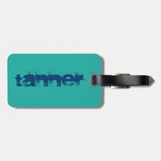 Tanner Name Tag voor Bagagelabel (Achterkant horizontaal)