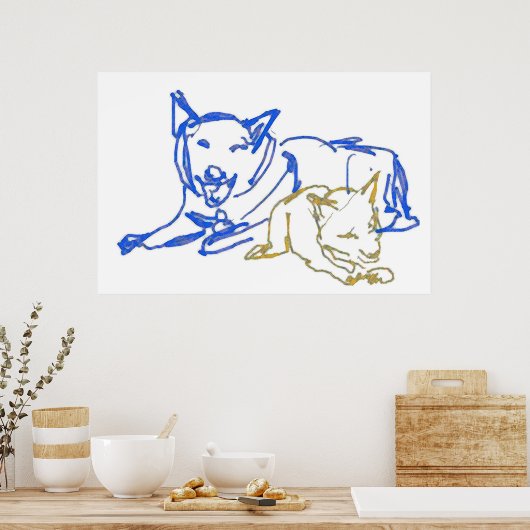 Tanner & Skyler Poster (Keuken)