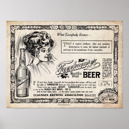 Tannhaeuser Beer Print (Voorkant)