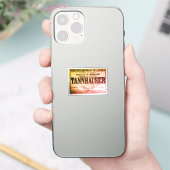 Tannhäuser vintage poster (in het Frans) Sticker (Telefoon)