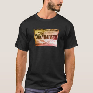 Tannhäuser vintage poster (in het Frans) T-shirt
