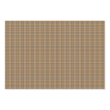 Tannige beige geruite retro kleur