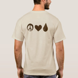 Tannige Moeder Baby ABM Vrede Liefde Moedermelk T-shirt