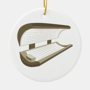 Tanning Bed Keramisch Ornament