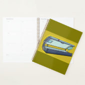 Tanning Bed Retro Spa Planner (Display)