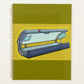 Tanning Bed Retro Spa Planner (Voorkant)