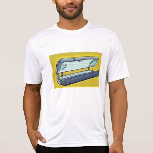 Tanning Bed Retro Spa T-shirt (Voorkant)