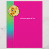 Tanning Flyer Rainbow Jewelry Woman roze (Achterkant)