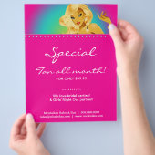 Tanning Flyer Rainbow Jewelry Woman roze (Hand)