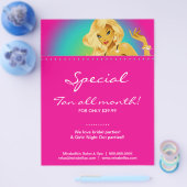 Tanning Flyer Rainbow Jewelry Woman roze (Enkel)