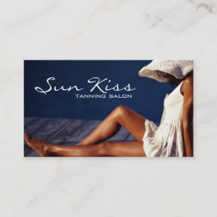 Tanning, Salon, Beauty, Cosmetologie-Visitekaartje Visitekaartje