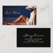 Tanning, Salon, Beauty, Cosmetology Visitekaartje (Voorkant / Achterkant)