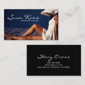 Tanning, Salon, Beauty, Cosmetology Visitekaartje (Voorkant / Achterkant)
