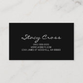 Tanning, Salon, Beauty, Cosmetology Visitekaartje (Achterkant)