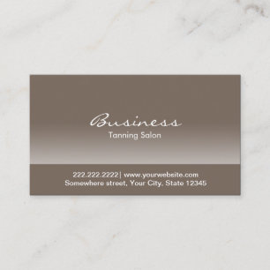 Tanning Salon Elegant Visitekaartje