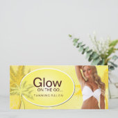 Tanning Salon Gift Certificate (Staand voorkant)