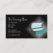 Tanning Salon Modern Visitekaartjes (Voorkant)