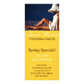 Tanning Salon Spa Artist Flyer Menu (Voorkant)