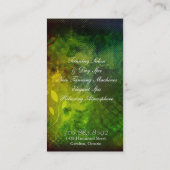 Tanning Salon Spa Visitekaartje Stylish Grunge (Achterkant)