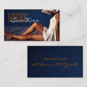 Tanning Salon, Spa-Visitekaartje Visitekaartje (Voorkant / Achterkant)