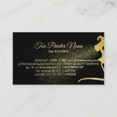 Tanning Spray Gold Visitekaartje (Achterkant)