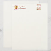 Tanning Studio - Letterhead Briefhoofd Ontwerp (Voorkant / Achterkant)