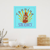 Tanning Studio - Poster (Keuken)