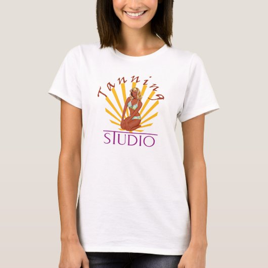 Tanning Studio - TShirt (Voorkant)