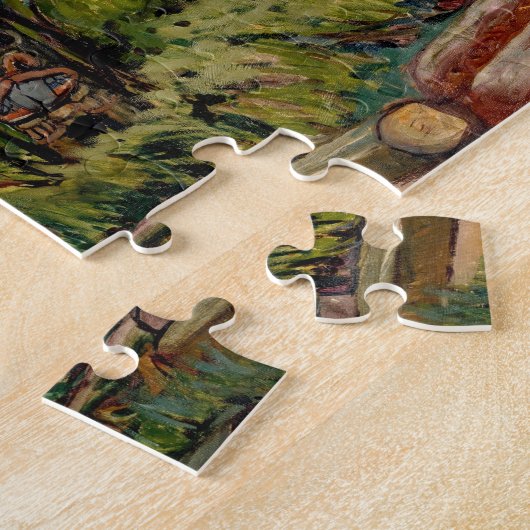 Tanoo, Q.C.I, 1913, ingediend door Emily Carr Legpuzzel (Zijkant)