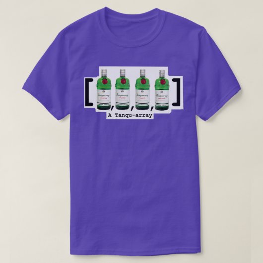 Tanqueray Tanquearray Computer Science Joke T-shirt (Design voorkant)