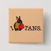 TANS! VIERKANTE BUTTON 5,1 CM (Voorkant)