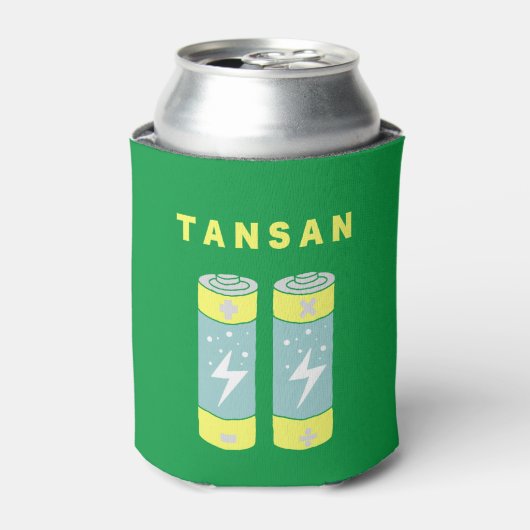 TANSAN-batterijen Blikjeskoeler (Blikje Voorkant)
