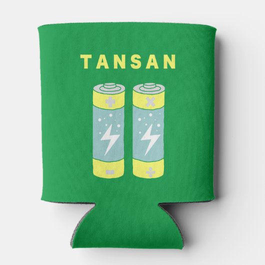 TANSAN-batterijen Blikjeskoeler (Achterkant)