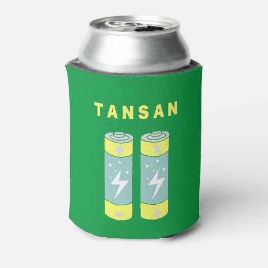 TANSAN-batterijen Blikjeskoeler (Blikje Achterkant)