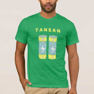 TANSAN-batterijen T-shirt