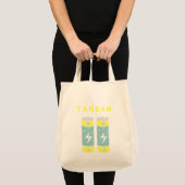 TANSAN-batterijen Tote Bag (Voorkant (product))