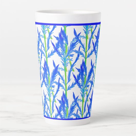 Tansy (L) op een grote latte Mok (Voorkant)