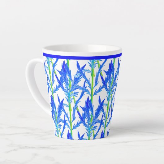 Tansy (L) op een kleine latte Mok (Linkerhoek)