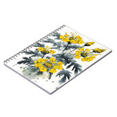 Tansy - Watercolor flowers Notitieboek (Linkerzijde)