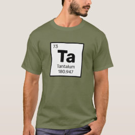 Tantaal / Periodiek Tafel - T-shirt met Ta Element