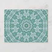 Tantalizing in het blauwgroen briefkaart (Voorkant)