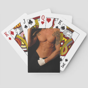 Tantalizing Male Bicycle® Playing Cards Pokerkaarten
